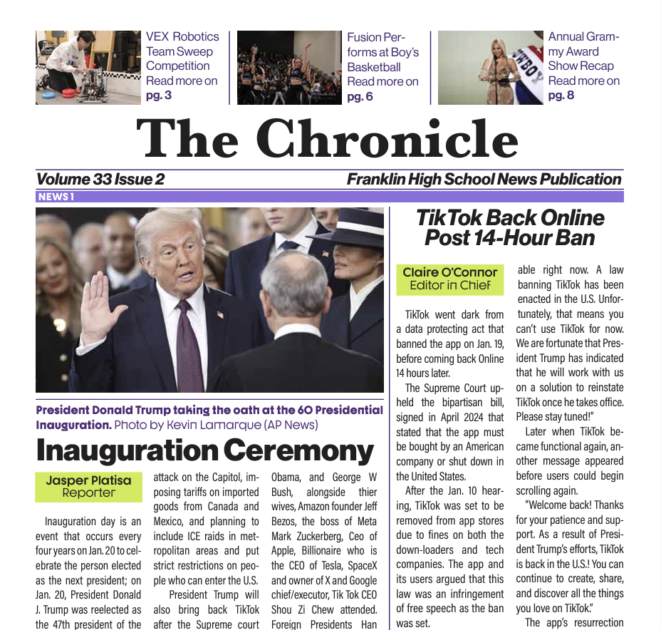 February Chronicle